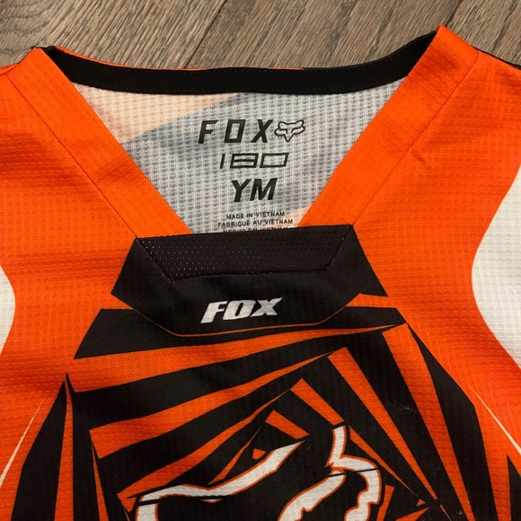 Fox Youth Orange and Black Racing/ Motocross Jersey and Pants - Great Shape! - Picture 6 of 10